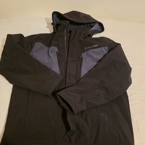 Free Country Men's Black and Gray Jacket